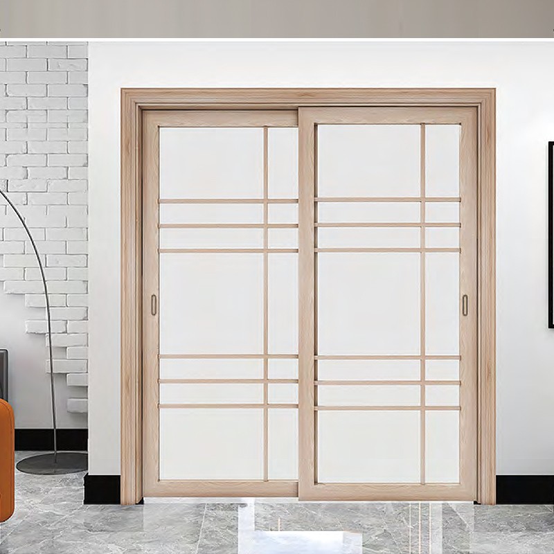 Glass Double Siding Door high quality